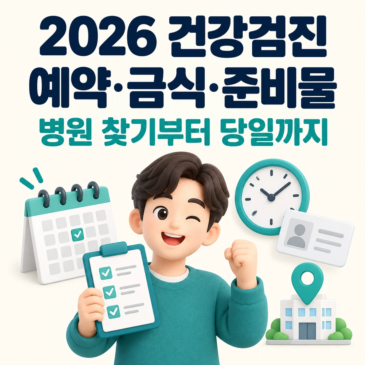 health checkup hospital reservation prep 2026 thumbnail